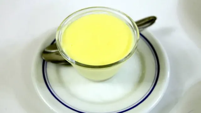 Creme de maizena.