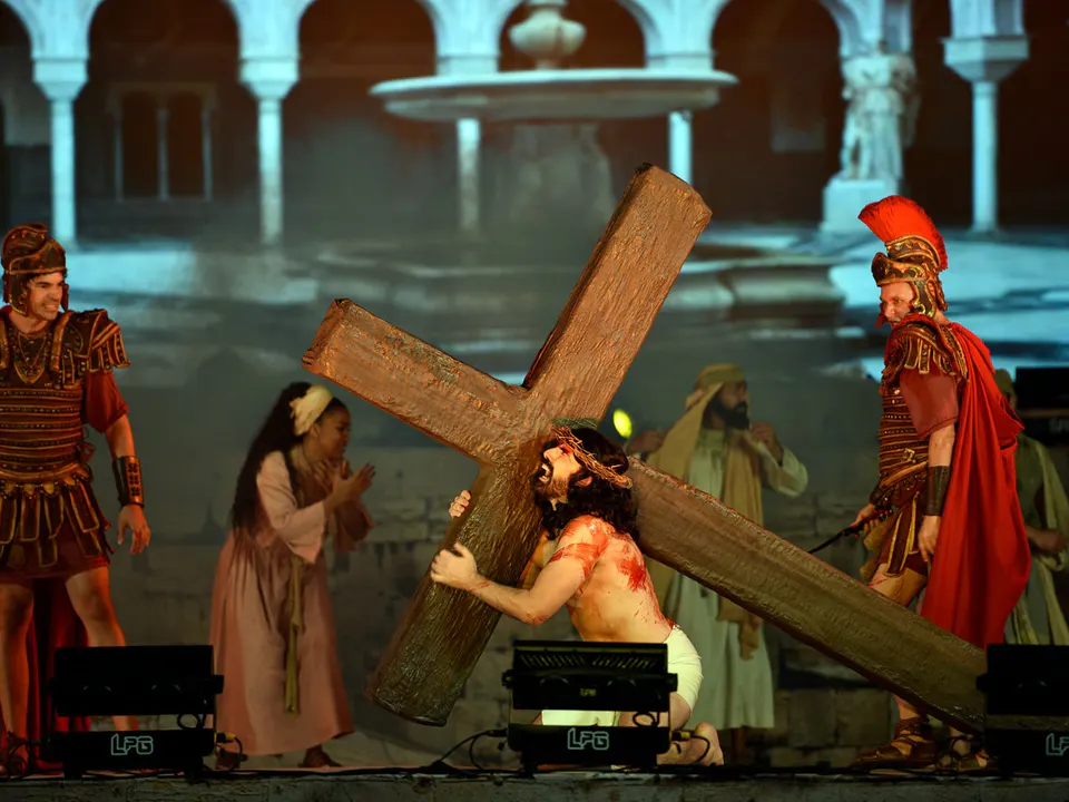 Il Sé della Passione di Cristo nella Arcos da Lapa completa 45 edizioni il Venerdì Santo