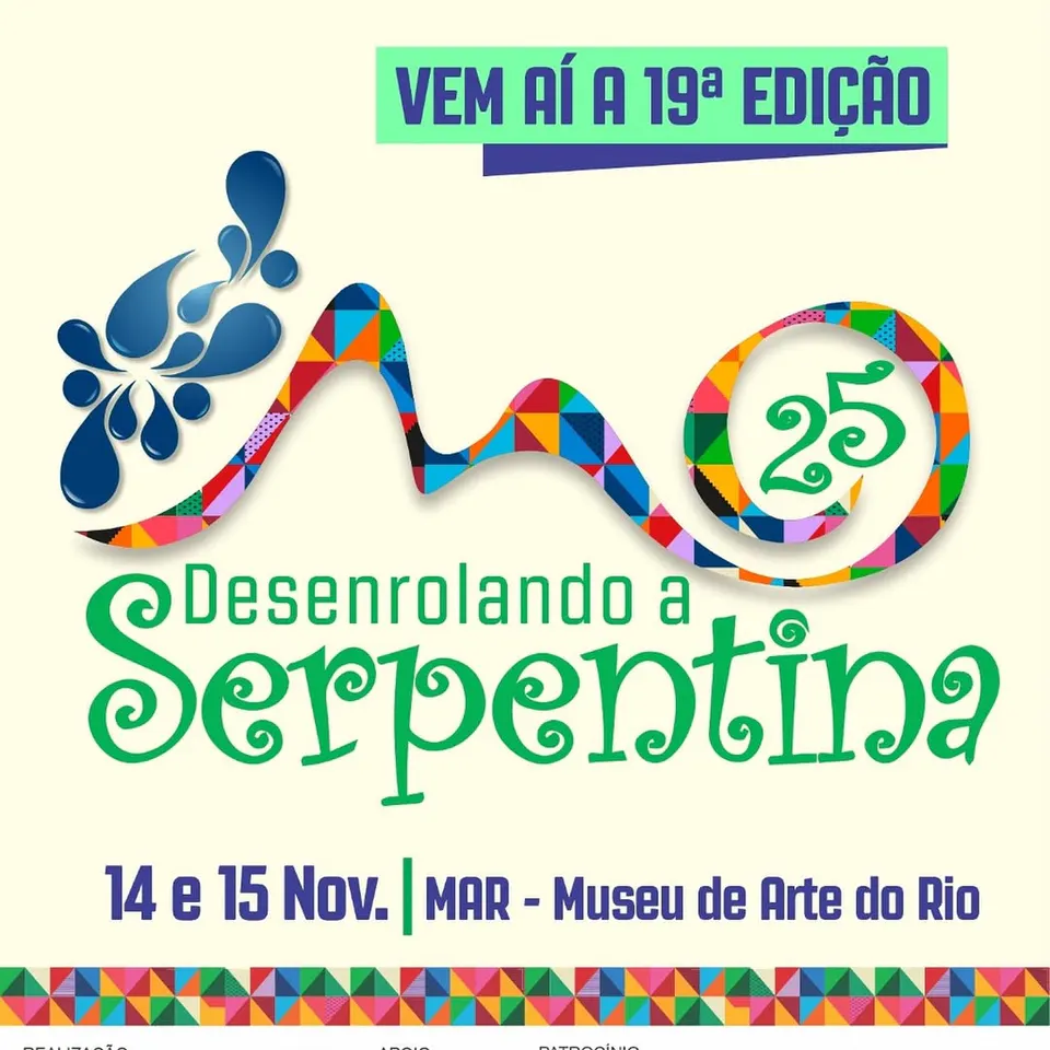 Déroulement de la Serpentina au Musée d'Art de Rio (MAR)