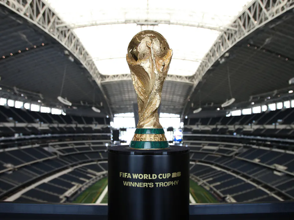 Taça da Copa do Mundo masculina chega ao Rio no final do mês