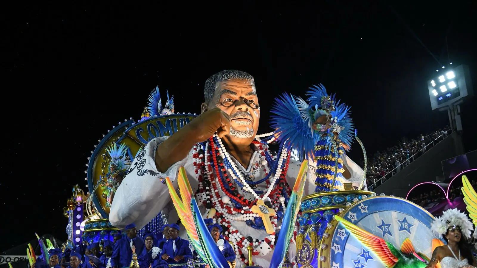 Kiss-Flor von Nilópolis während der Parade der Champions 2025