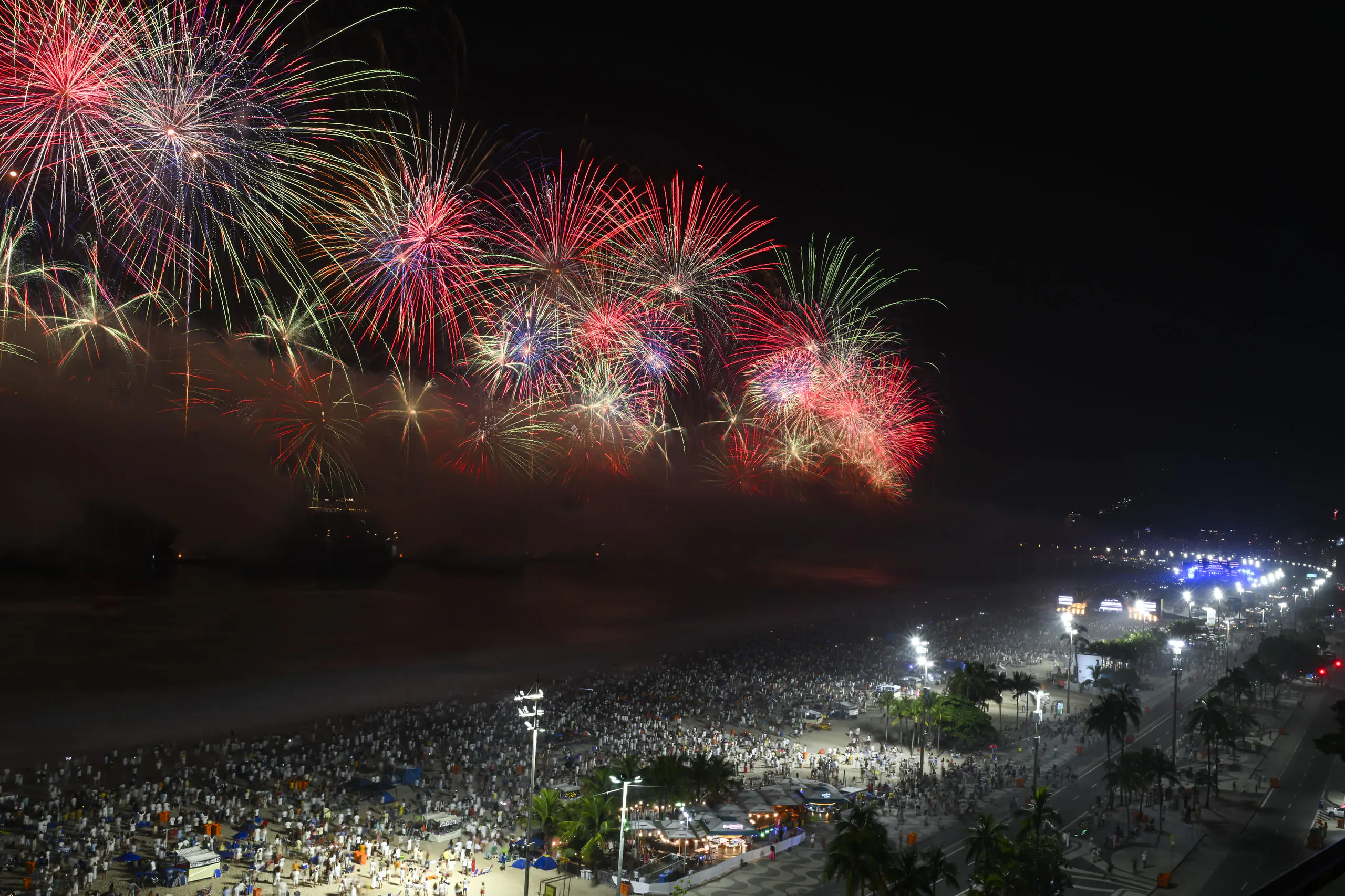 Réveillon 2026 - Queima de Fuegos - Copacabana - Palco Banco de Brasil Leme