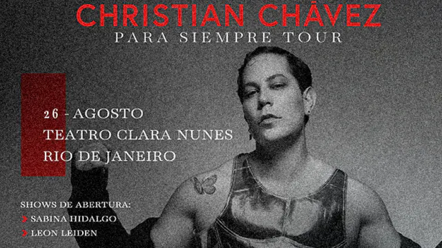 Christian Chavez au Théâtre Clara Nunes