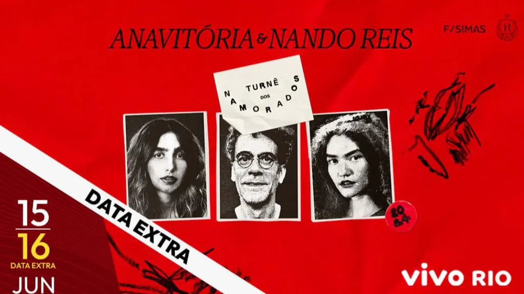 Anavitoria & Nando Reis - Turnê dos Saint Valentin