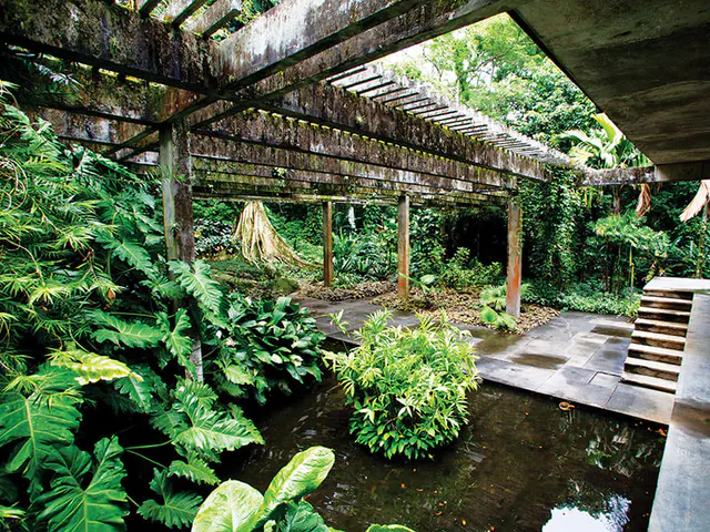 Visita ao Sítio Burle Marx. Rio de Janeiro, Brasil, América Latina.