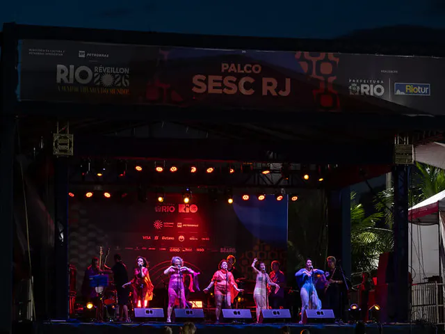 Réveillon 2026 - Palco Sesc RJ Isla del Gobernador - Rio - Roda de Santa Rita