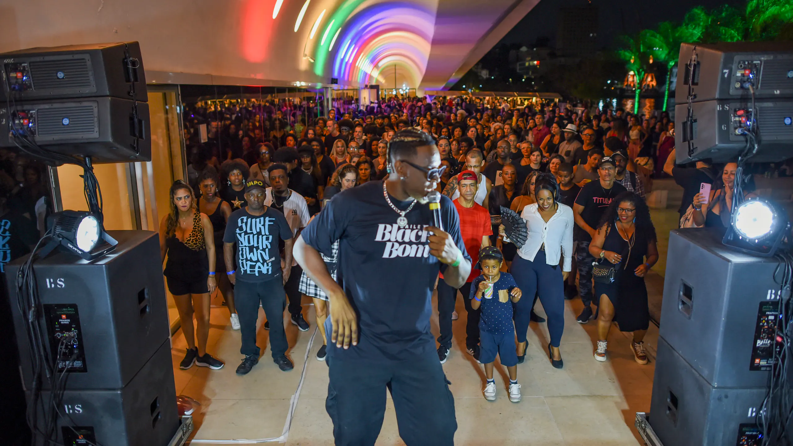 Baile Black Bueno en Museu do Amanhã