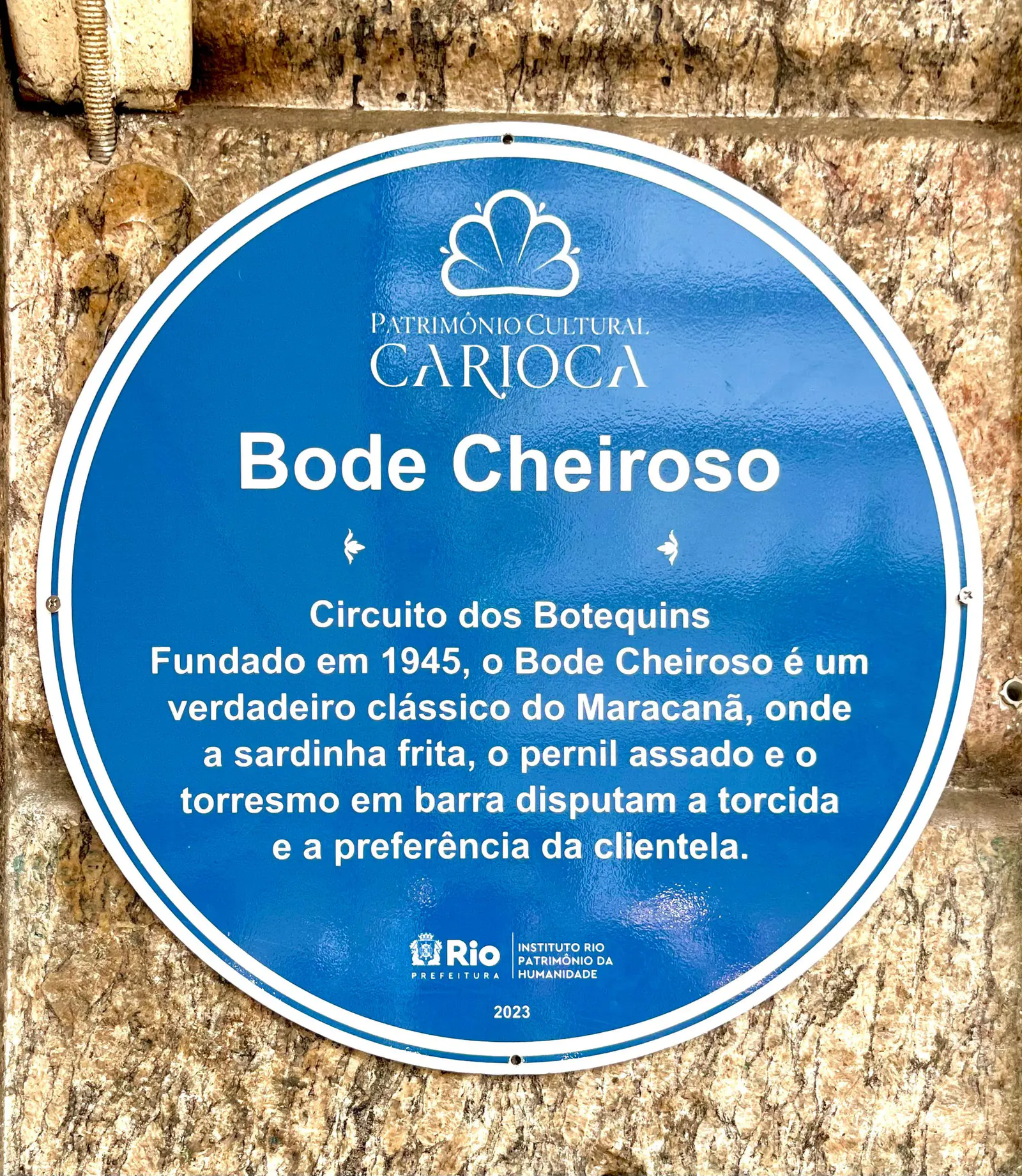 Carioca Cultural Heritage Board of the Smelly Goat