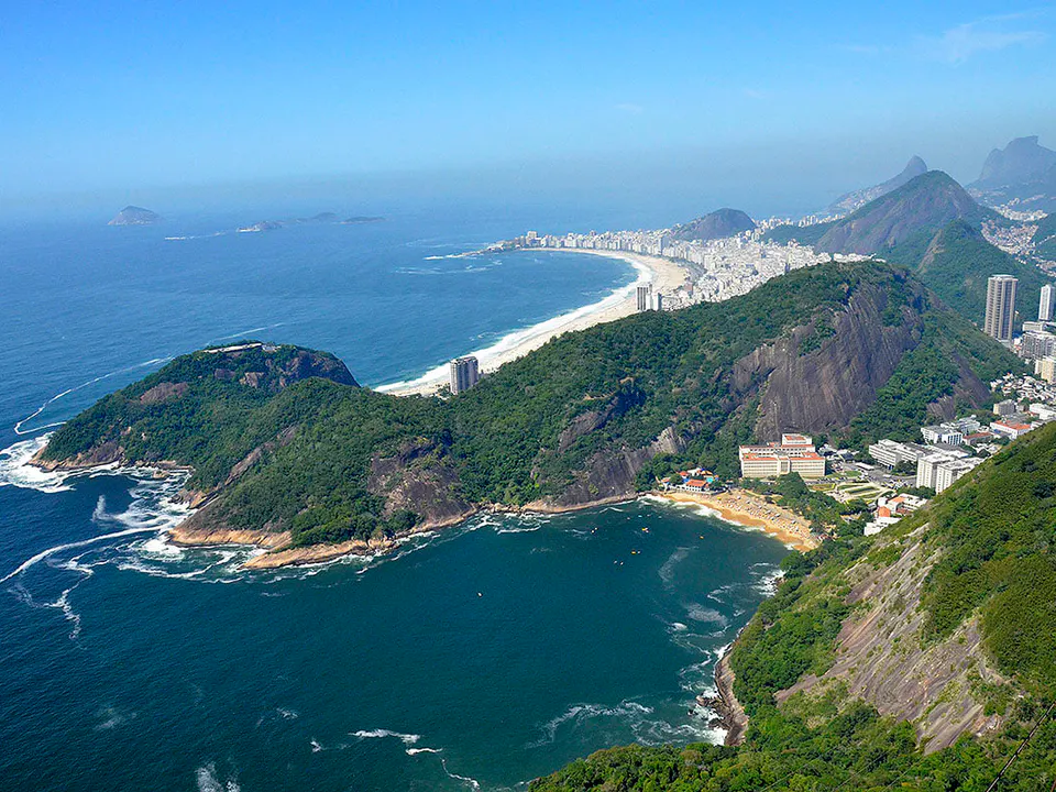 Pão de AçucarのCopacabanaビーチビュー