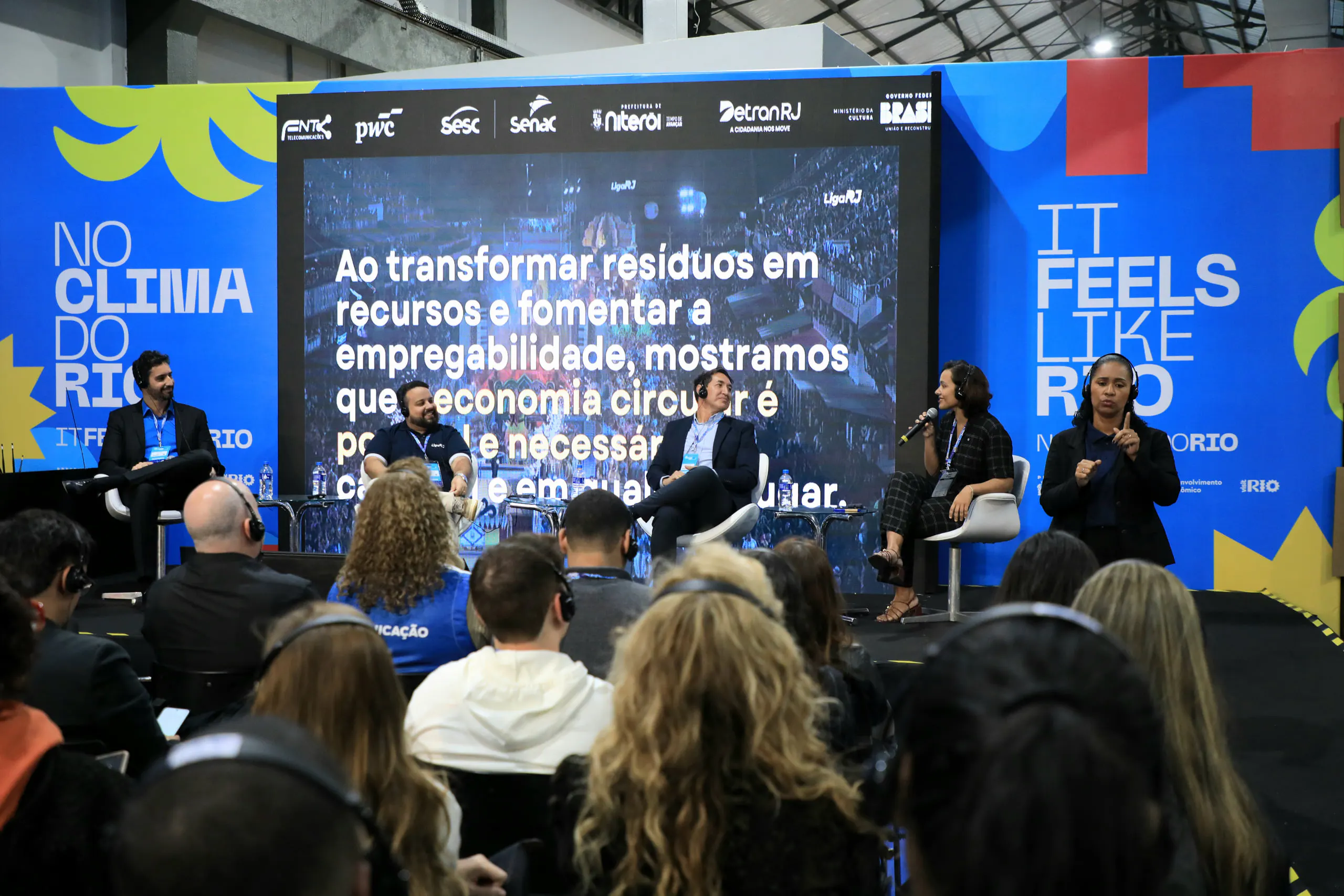 Arena No Clima do Rio eröffnet Diskussionen über Technologie, Inklusion und Nachhaltigkeit in der Rio Innovation Week - Foto 8