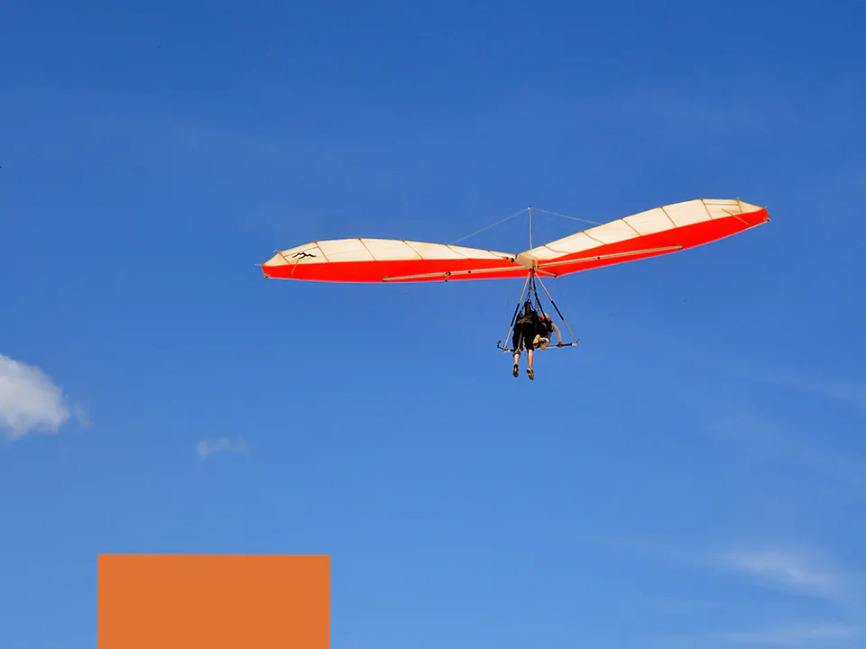 Voos de instrução de parapente e asa delta