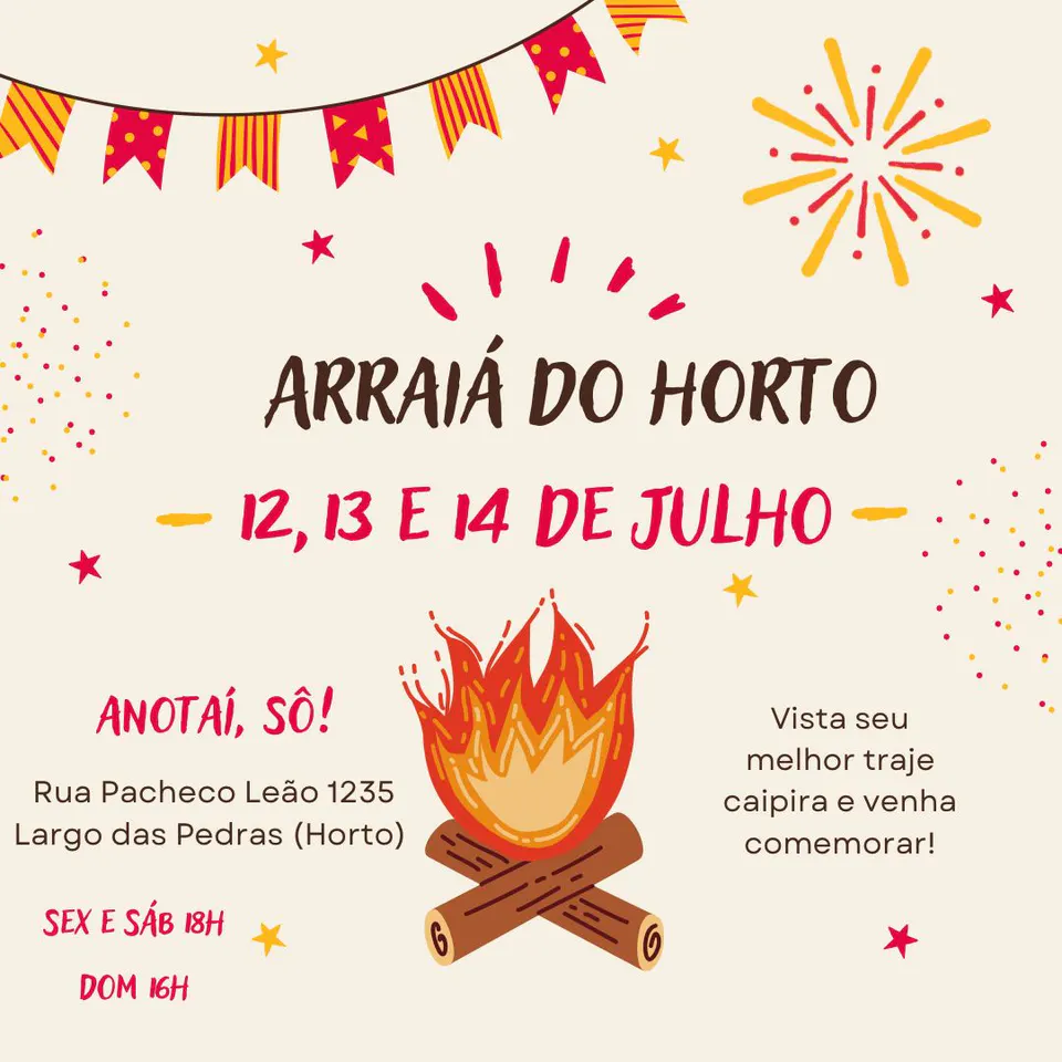 Arraiá do Horto