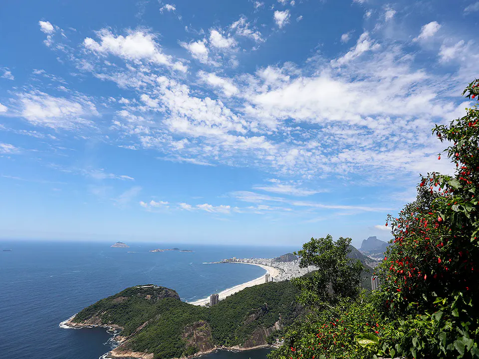 Pão de AçucarのCopacabanaビーチビュー