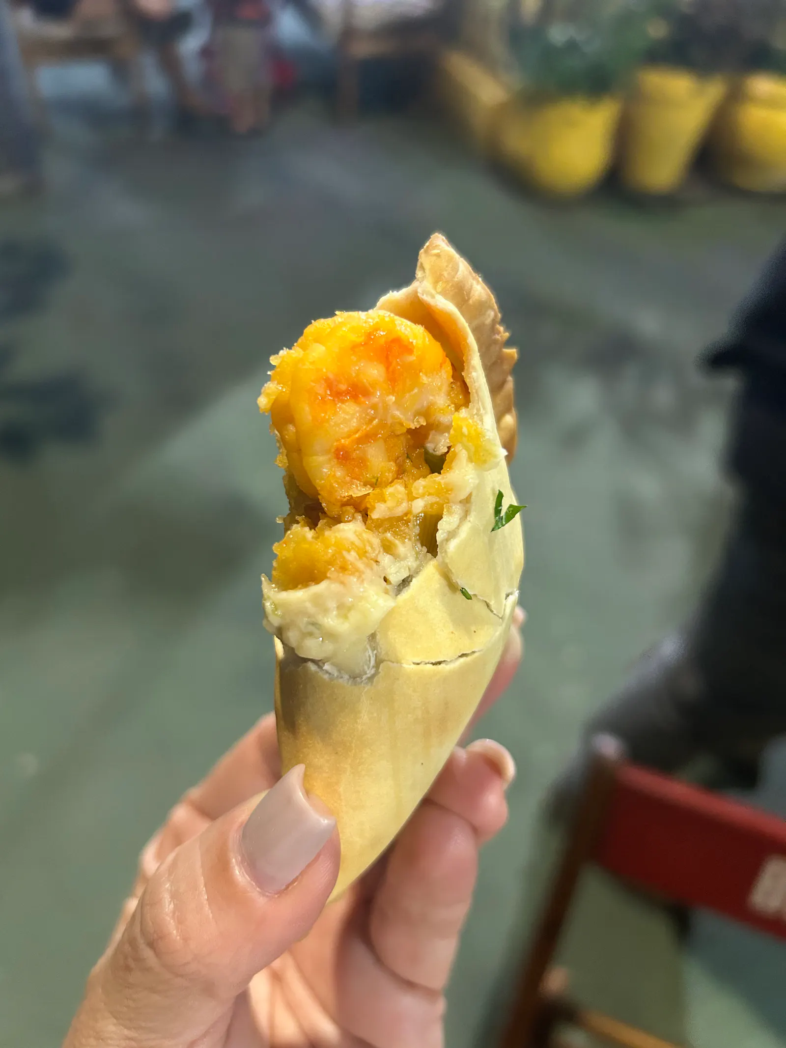 Pastel de Camarón.