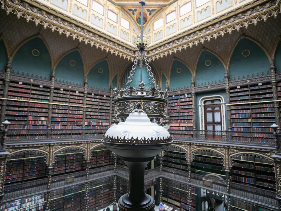 Royal Portuguese Reading Cabinet è scelto una delle dieci biblioteche più belle del mondo
