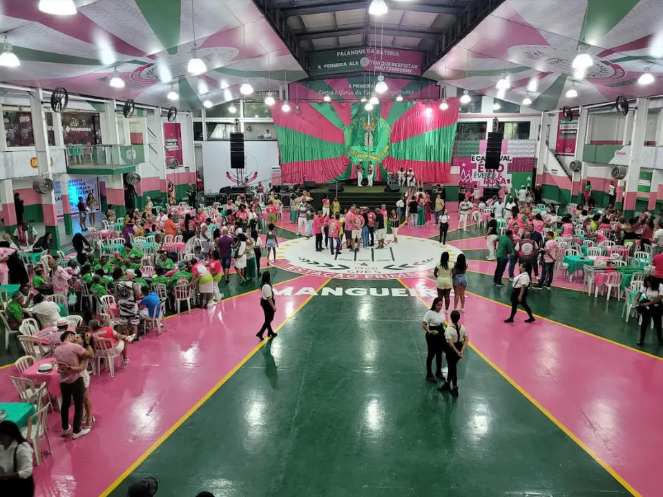 Première station de Samba - Quadra de Mangueira