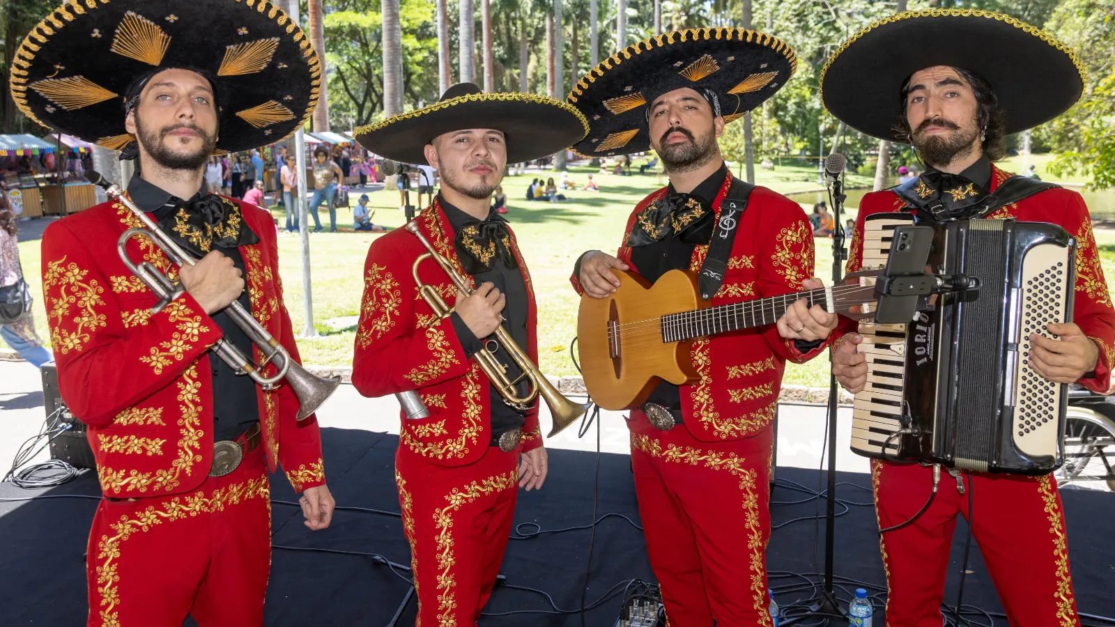 Día de Muertos nos Jardins do Museu da República