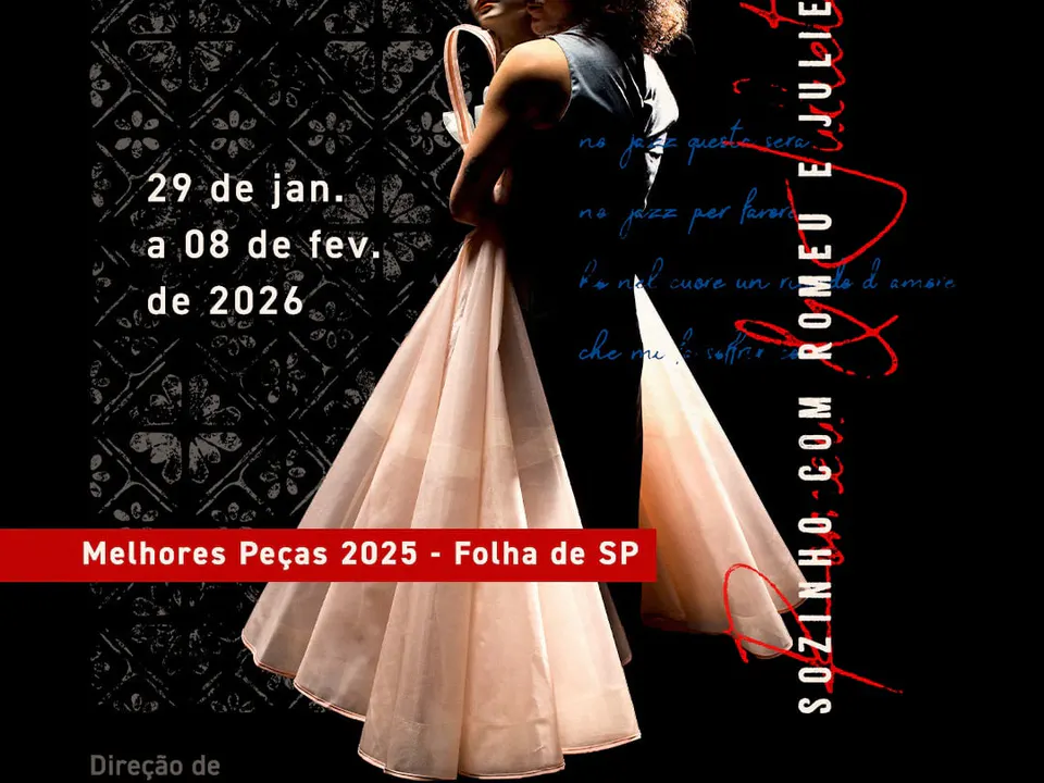 SESC Copacabanaの劇場でSozinho Com Romeo&Juliet