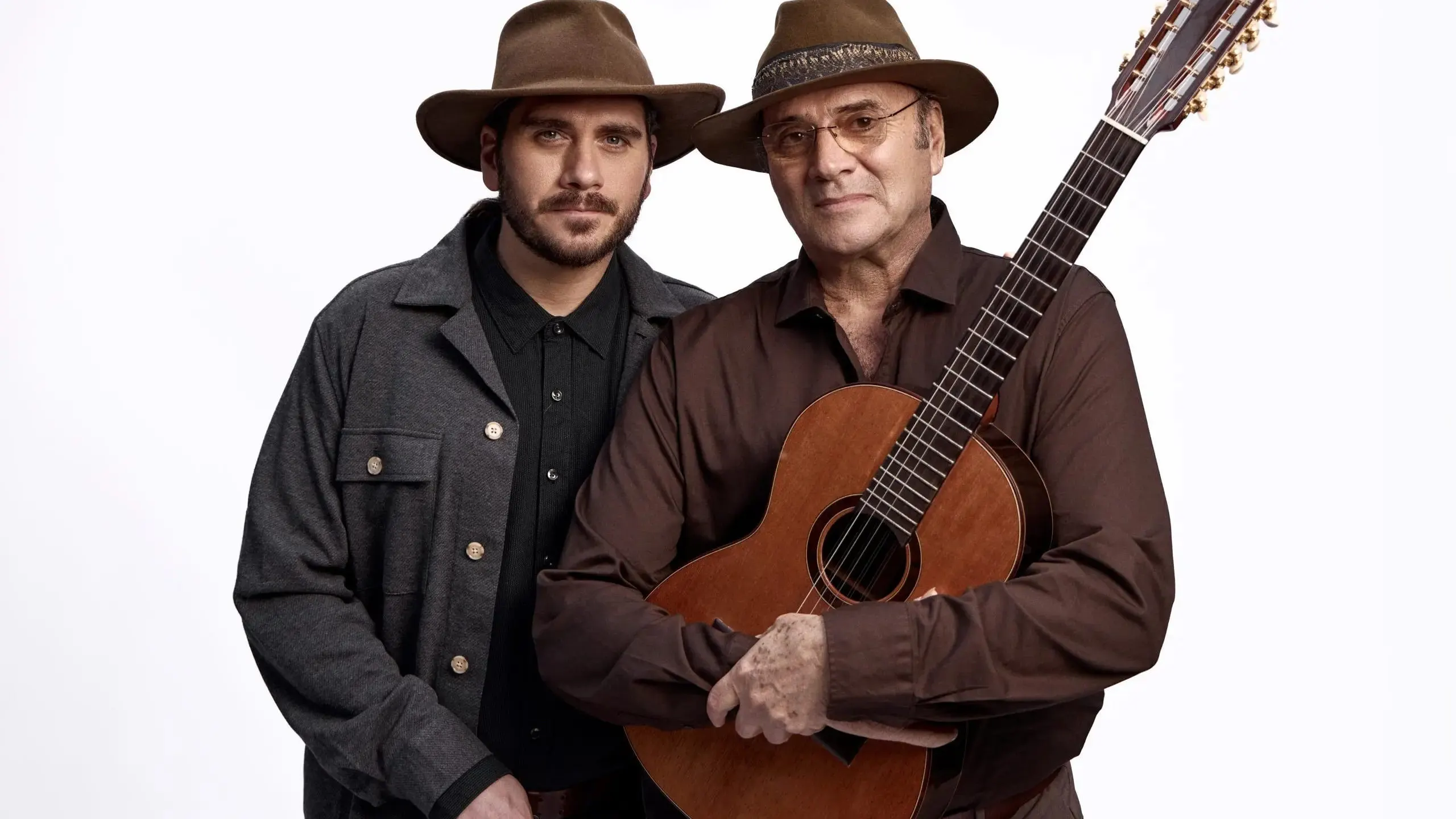 Almir Sater e Gabriel Sater no Qualistage