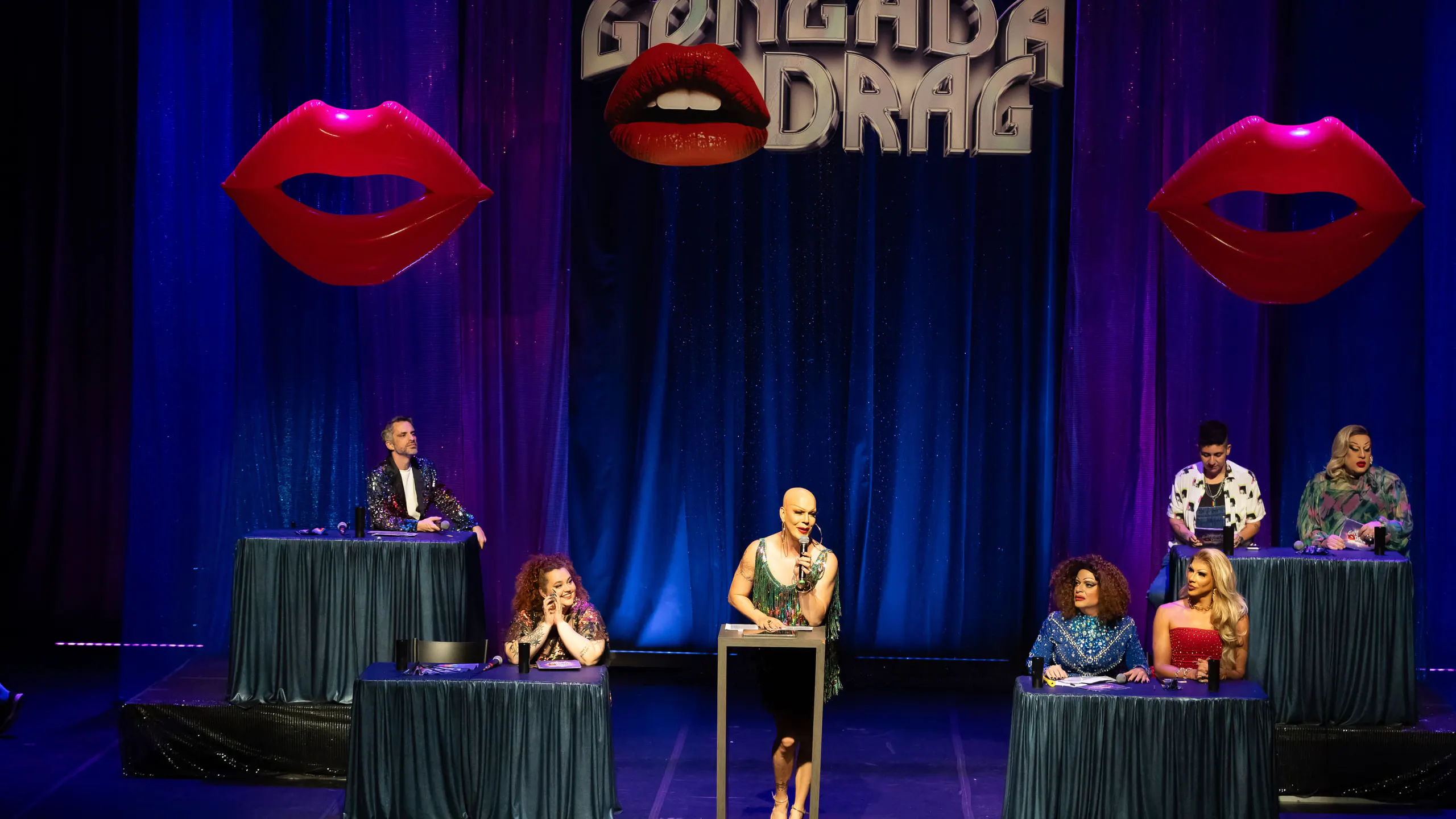 Gongada Drag au Théâtre Riachuelo Rio