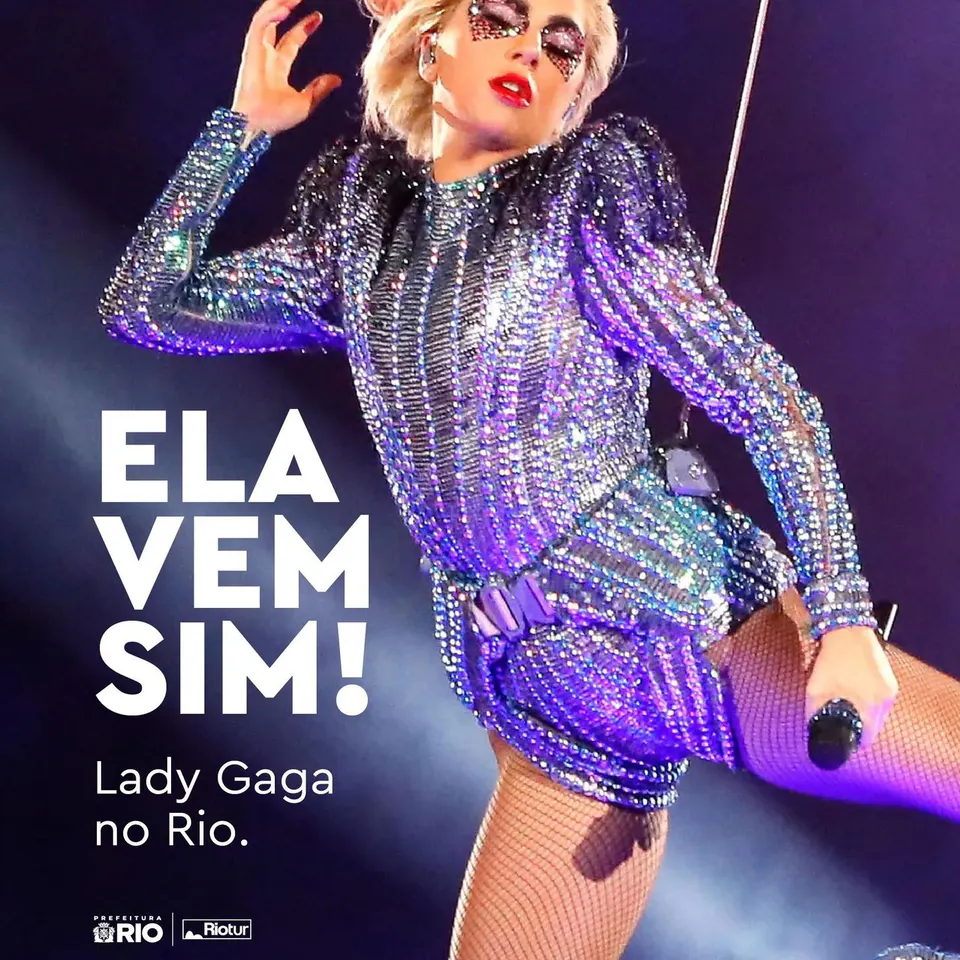 ELA VEM SIM! Lady Gaga é confirmada no megashow de Copacabana