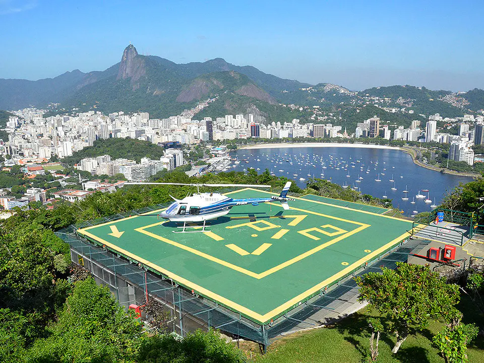 Urcaの丘から見たCorcovadoの死