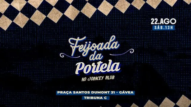 "Portela Festival - Samba qui me rend heureux" au club de jockey brésilien