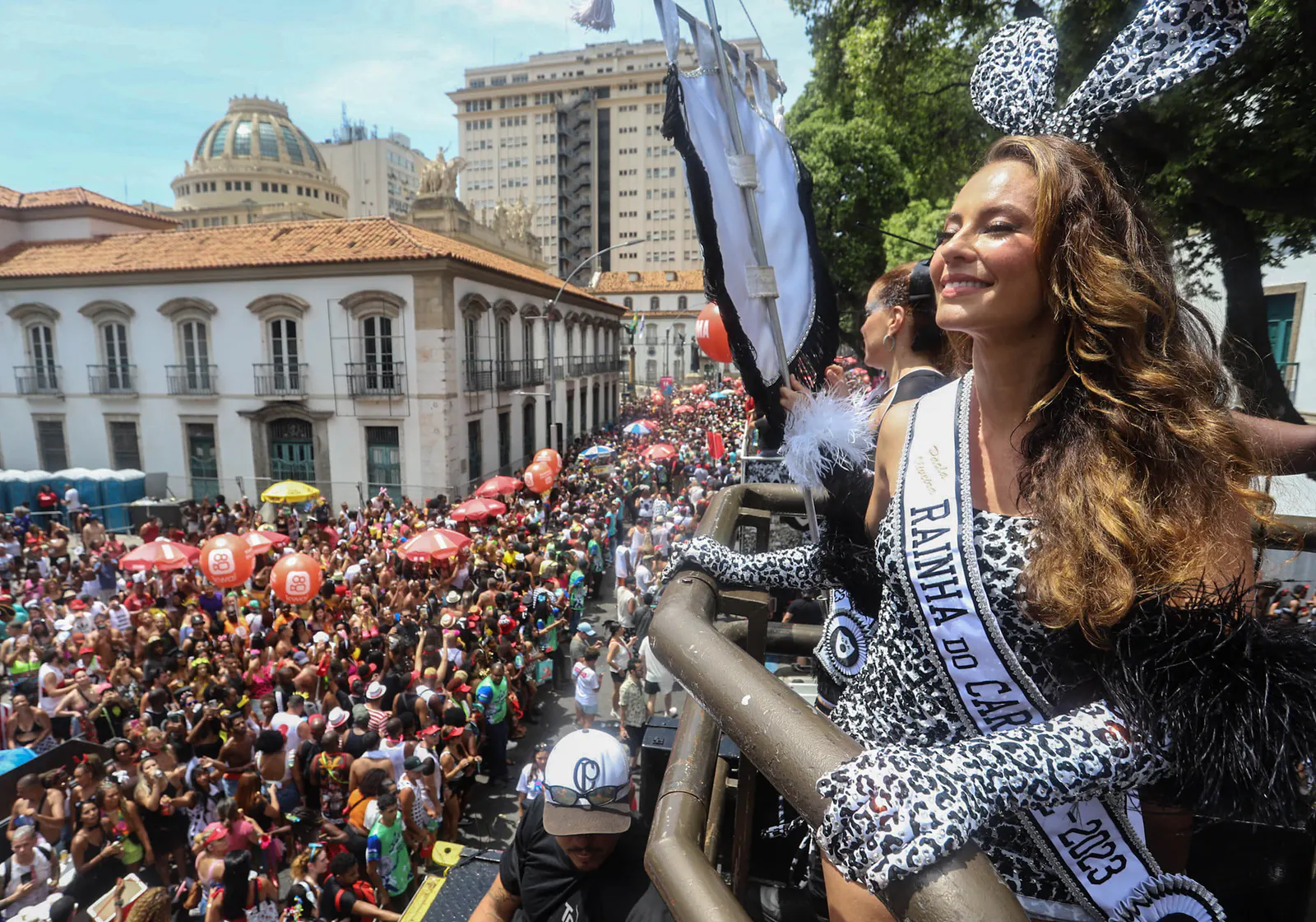 人生の博覧会のイメージは民主主義のCarnavalの調子を与えます