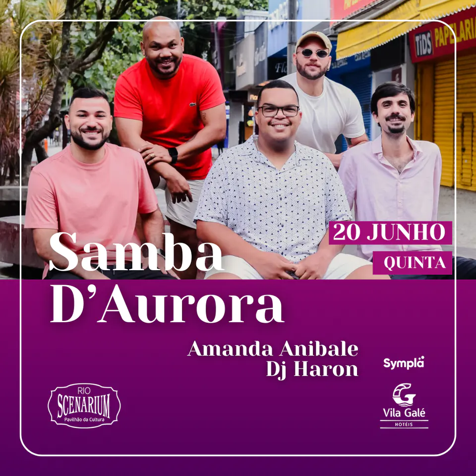 SAMBA D'AURORA NO RIO SCENARIUM